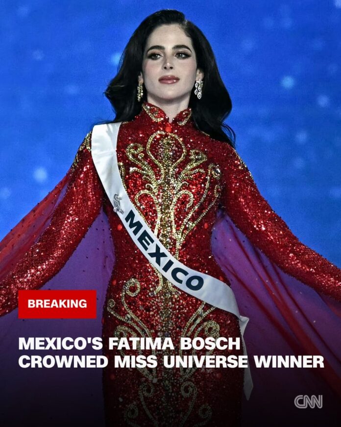 Miss-Mexico-Fatima-Bosch-celebrates-winning-the-2025-Miss-Universe-pageant-in-Nonthaburi-north-of-Bangkok-on-November-21-2025.-Lillian-SuwanrumphaAFPGetty-Images-.jpeg