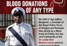 Urgent Blood Donation Appeal Issued for Injured Sgt Jeffery Benjamin